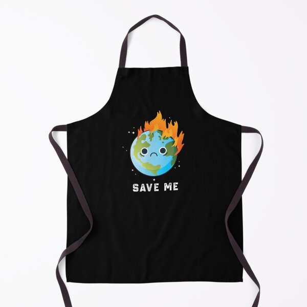 Item preview, SAVE ME Sad Earth Earth day Trash Tag Cute Funny STEM designed and sold by RobertEllisDC.
