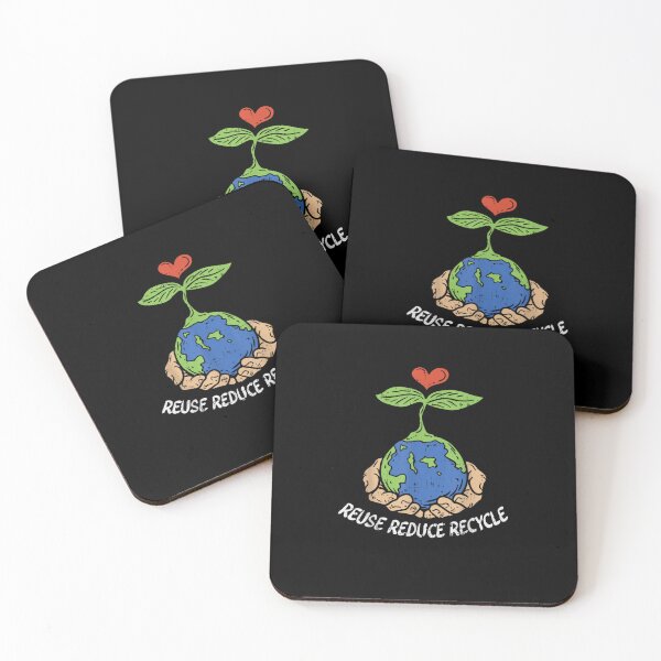 Artikelvorschau, Reuse Reduce Recycle Save Earth Day Planet entworfen und verkauft von RobertEllisDC.