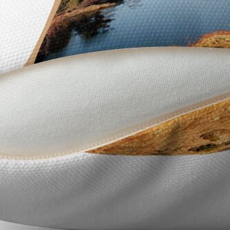 Alternate view of Tarn Hows Throw Pillow
