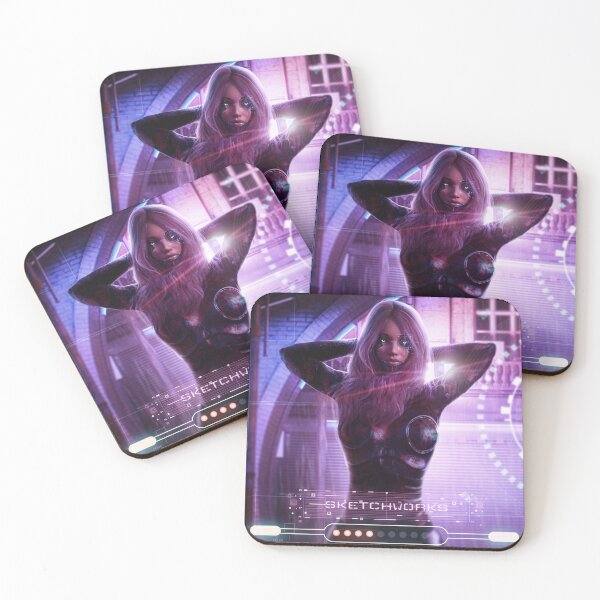 Item preview, Sexy Cyborg Artwork designed and sold by sketchworks.