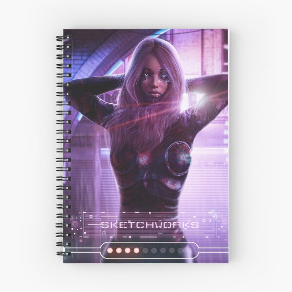 Item preview, Sexy Cyborg Artwork designed and sold by sketchworks.