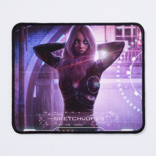 Item preview, Sexy Cyborg Artwork designed and sold by sketchworks.