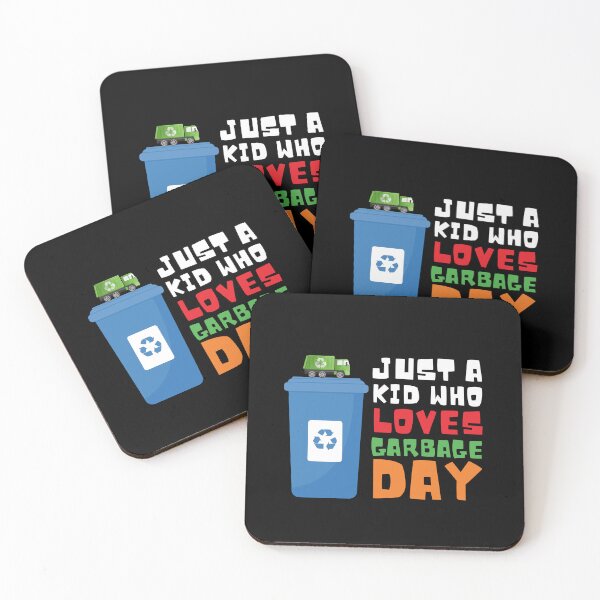 Item preview, Just a Kid Who Loves Garbage Trucks designed and sold by MacAndMoose.