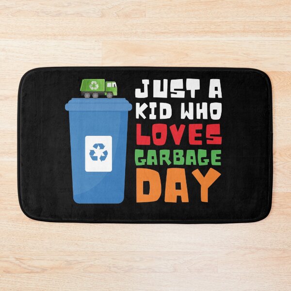 Item preview, Just a Kid Who Loves Garbage Trucks designed and sold by MacAndMoose.