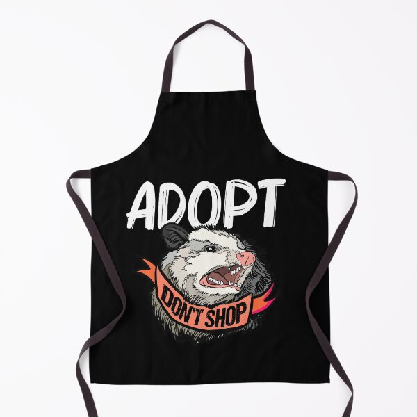 Item preview, Adopt Don't Shop Screaming Opossum Lover designed and sold by Dressed For Duty.