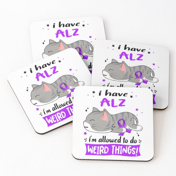 Item preview, ALZ Awareness, I Have ALZ i'm Allowed to do Weird Things! designed and sold by Tammyilaria.