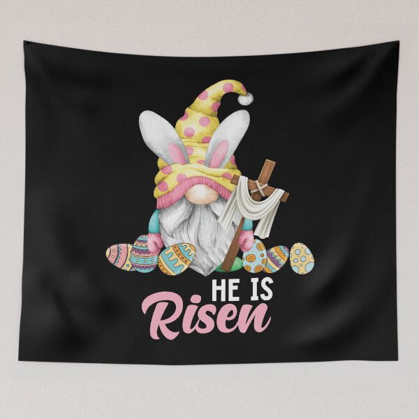Item preview, Dy Cute Gnome Christian Easter Day He Is Risen designed and sold by jarlinxsanchez.
