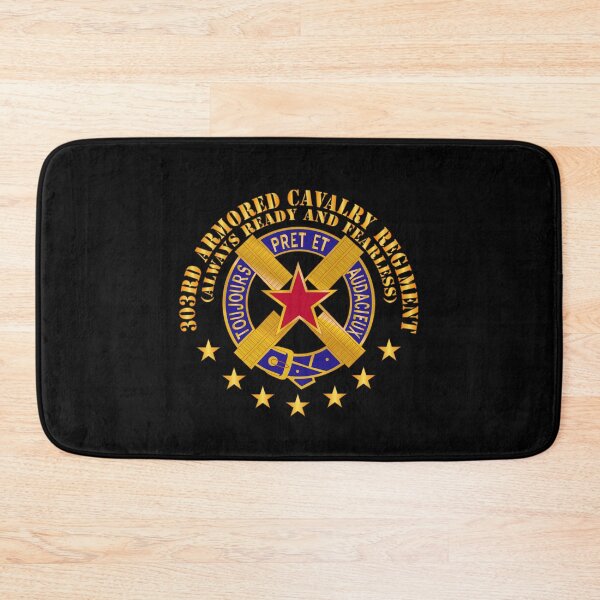 Item preview, Army - 303rd Armored Cavalry Regiment - DUI - Always Ready and Fearless X 300 designed and sold by Military Insignia Products.