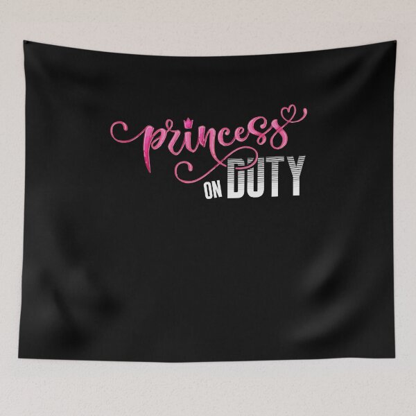 Item preview, Princess On Duty Crown Lover designed and sold by Dressed For  Duty.