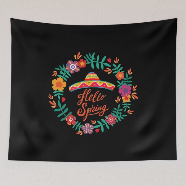 Item preview, hello spring flowers season designed and sold by beunique5.