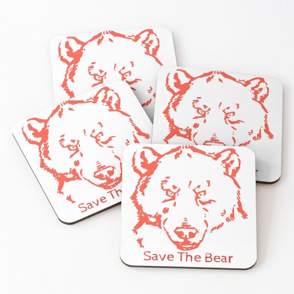 Item preview, Hank the tank bear Red art designed and sold by blackpanpan.
