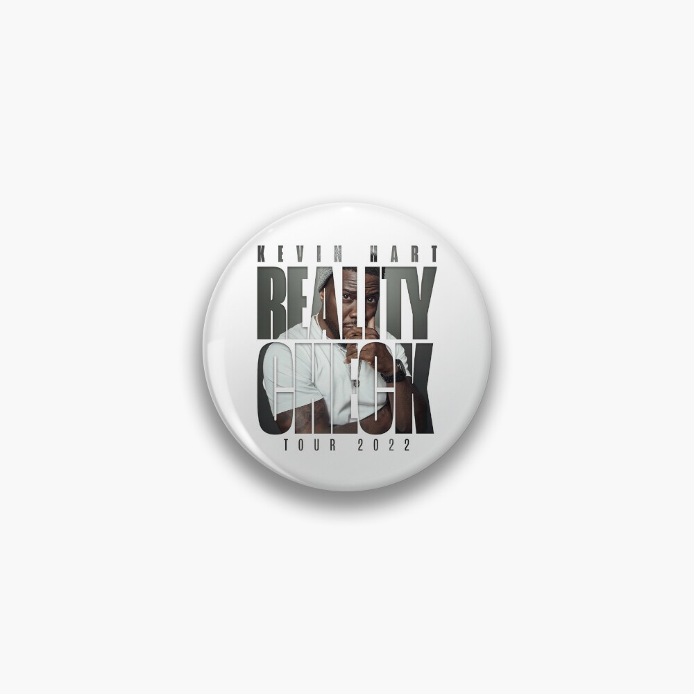 Discover Kevin Hart 2022 Reality Check Tour Pin