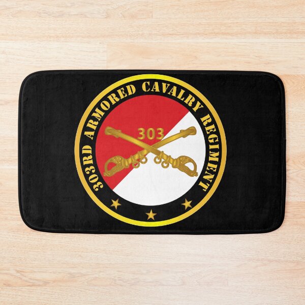 Item preview, Army - 303rd Armored Cavalry Regiment - Red - White X 300 designed and sold by Military Insignia Products.