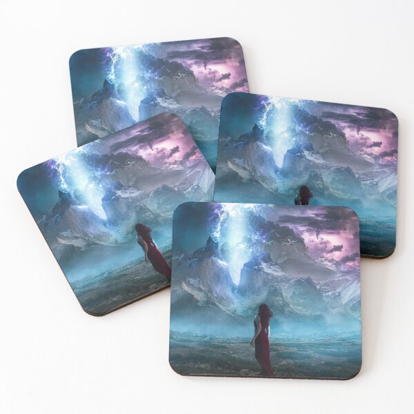 Item preview, Light From The Mountain Artwork designed and sold by sketchworks.
