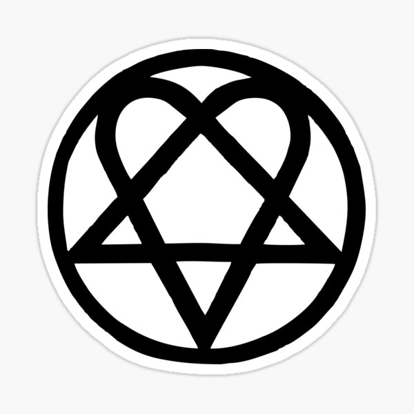 HIM Wristband Pink Heartagram Licensed Merchandise His Infernal Majesty H.I.M. 