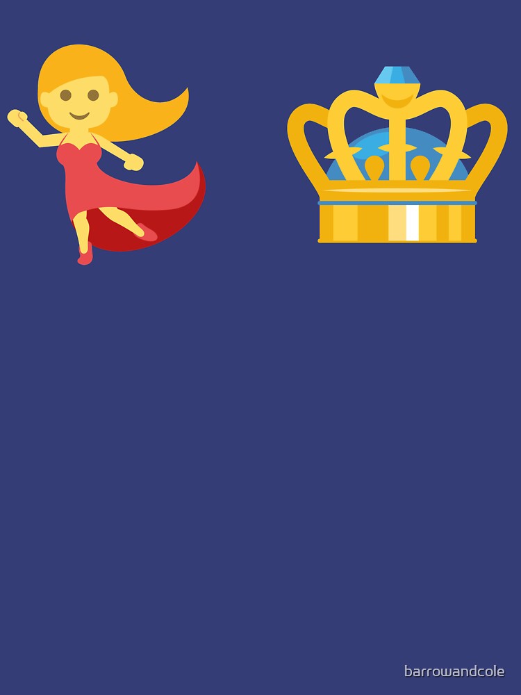 "Dancing Queen Emoji Graphic" Tank Top by barrowandcole Redbubble