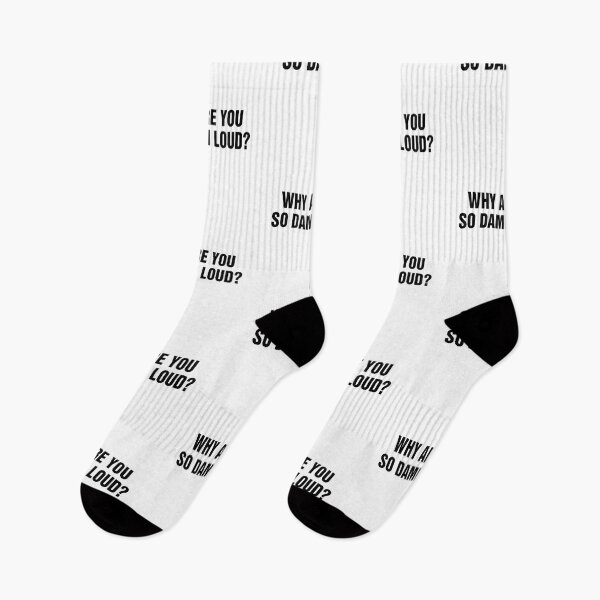 Item preview, Why Are You So Damn Loud - Quiet People Humor designed and sold by allysmar.
