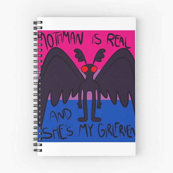 Item preview, mothman is my girlfriend (bisexual) designed and sold by cece-rub-art.