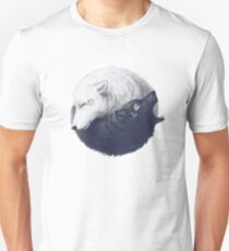 Wolf Yin Yang Unisex T-Shirt