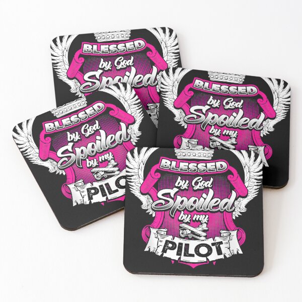 Item preview, Funny Pilots Wife Helicopter Plane Pilot Wife  designed and sold by lucinapaloma.