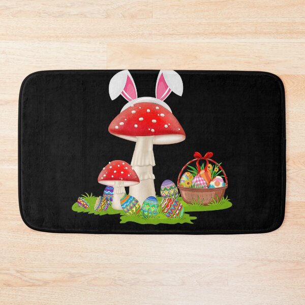 Item preview, Mushroom Fruit Easter Egg Hunting Bunny Mushroom Easter designed and sold by SweetThreads79.