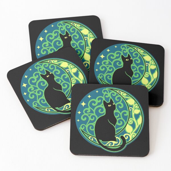 Item preview, Lunar Cat designed and sold by murkyswamp.