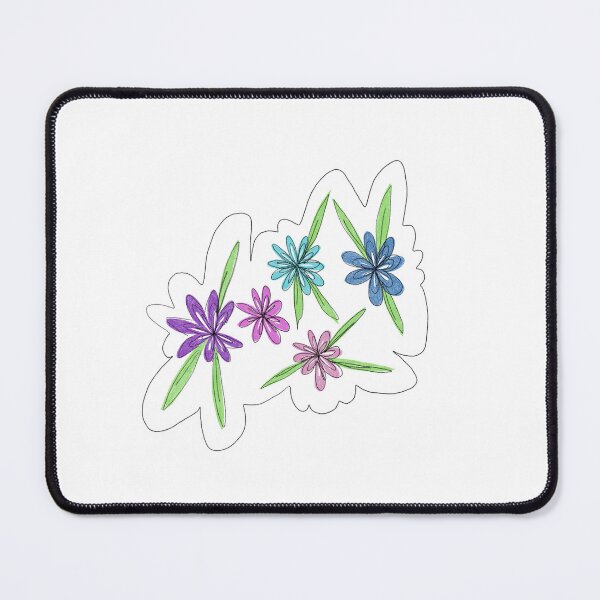 Item preview, Flower drawing designed and sold by myoldbluebox.