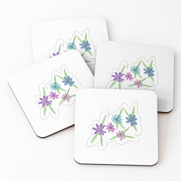 Item preview, Flower drawing designed and sold by myoldbluebox.