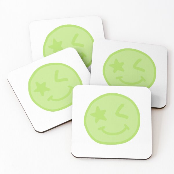Item preview, Green Star Wink Smile designed and sold by OrangeCowJuice.