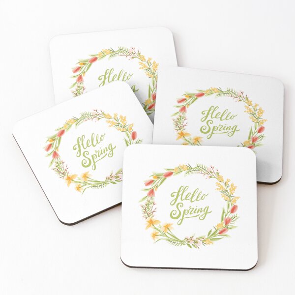 Item preview, hello spring flowers season designed and sold by beunique5.