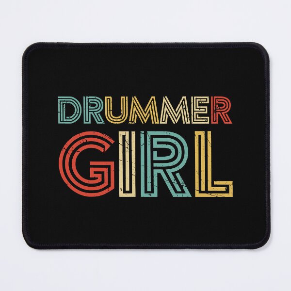Item preview, Drummer Girl Retro Vintage Drumming Musician Percussionist designed and sold by ericrichard059.