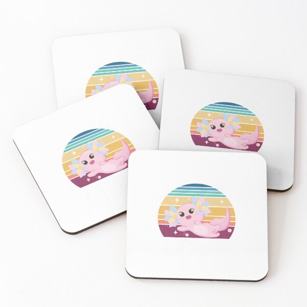 Item preview, I Axolotl Love Questions of Valentines Day Cute Axolotl Retro Sunset Worn  designed and sold by ongemtuoitr.