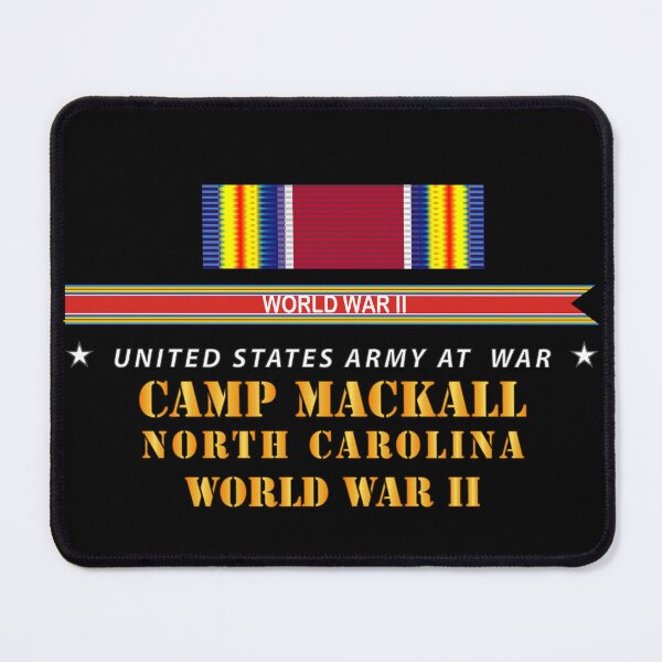 Item preview, Army - Camp McKall, NC  w SVC WWII w Streamer X 300 designed and sold by Military Insignia Products.