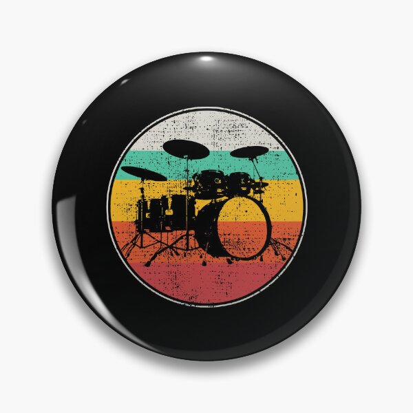 Item preview, Drums Drummer Band Drumset Retro Vintage designed and sold by ericrichard059.