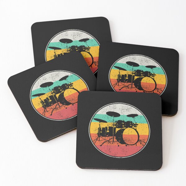 Item preview, Drums Drummer Band Drumset Retro Vintage designed and sold by ericrichard059.