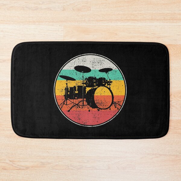 Item preview, Drums Drummer Band Drumset Retro Vintage designed and sold by ericrichard059.