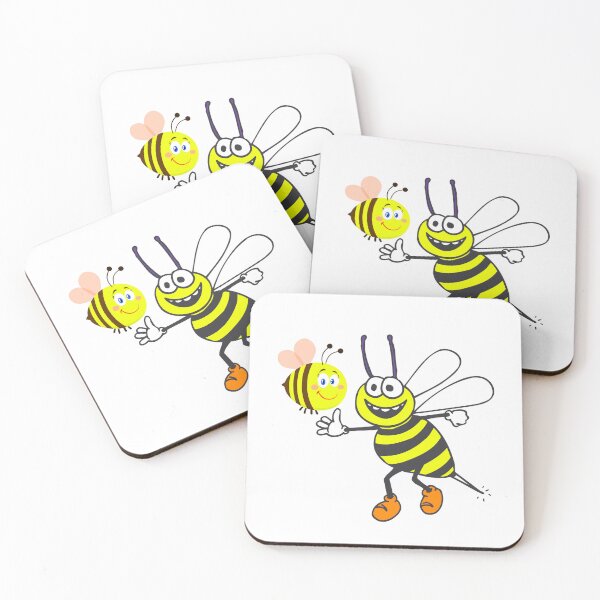 Item preview,  Happy Bees-Cute bee designed and sold by AmeliaStore1.