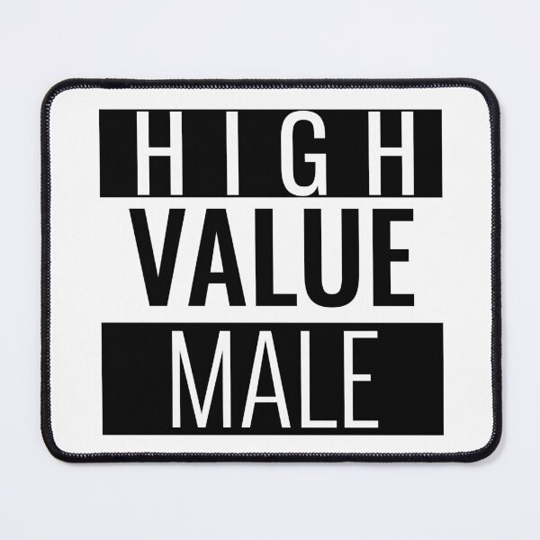 Item preview, HIGH VALUE MALE. STICKER designed and sold by bestfunonline.