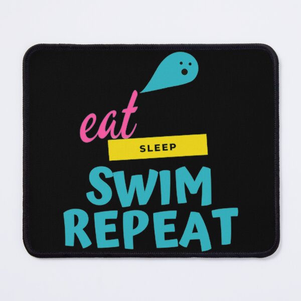 Item preview, Eat Sleep Swim Repeat Classic T-Shirt designed and sold by batesyadi3.