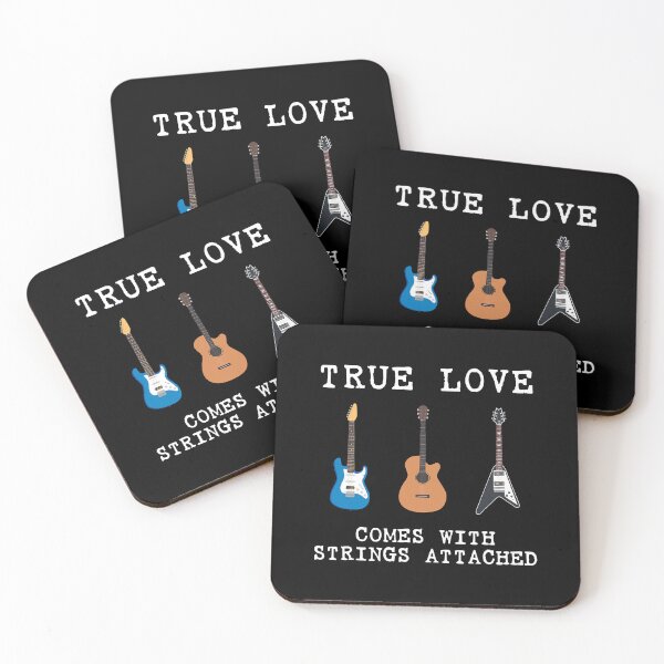 Item preview, Guitar Player True Love Comes With Strings Attached Guitarist Musician designed and sold by douglasgary019.