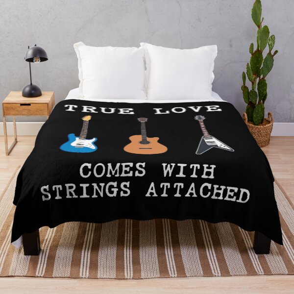 Item preview, Guitar Player True Love Comes With Strings Attached Guitarist Musician designed and sold by douglasgary019.