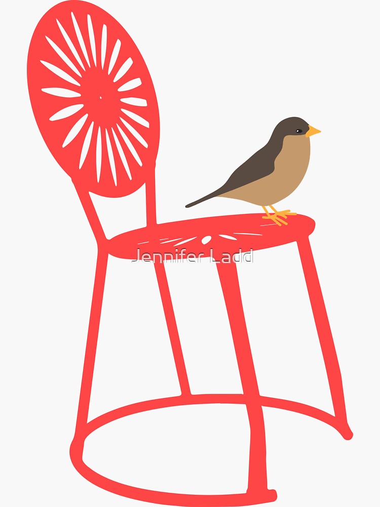 "UWMadison Memorial Union Terrace chairs" Sticker by jennifereladd