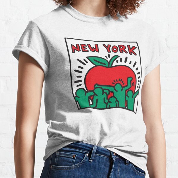 feliz nueva york Camiseta clásica