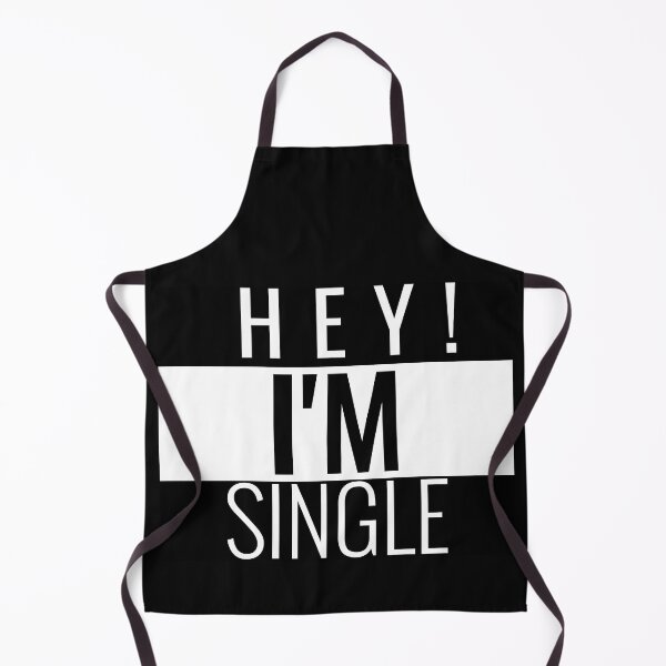 Item preview, HEY! I'M SINGLE FUNNY SINGLES QUOTE STICKER designed and sold by bestfunonline.