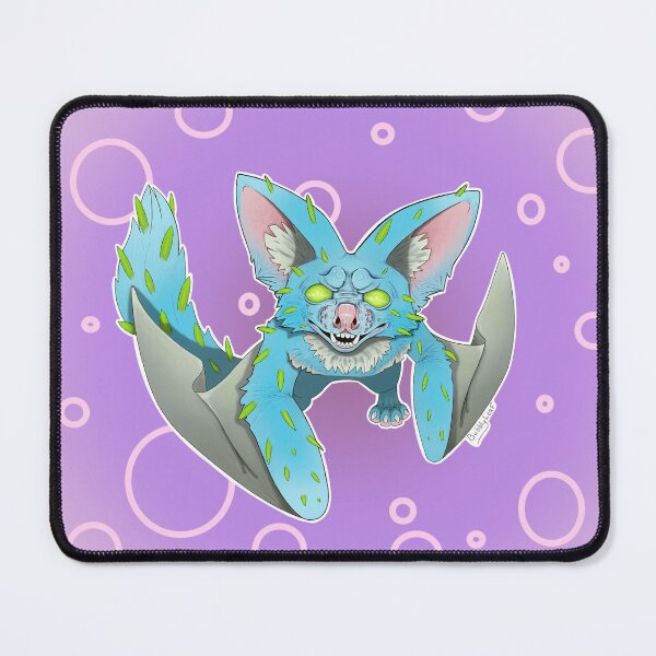 Item preview, sherbert fox bat creature designed and sold by BubblyLeaf.