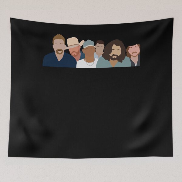 Item preview, Kings of Country sticker people artoon designed and sold by LaAlmeida1665.