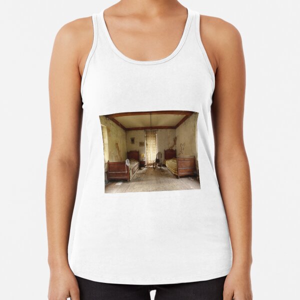 Manoir aux statues Racerback Tank Top