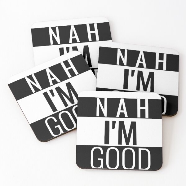Item preview, Nah I'm Good. Sticker designed and sold by bestfunonline.