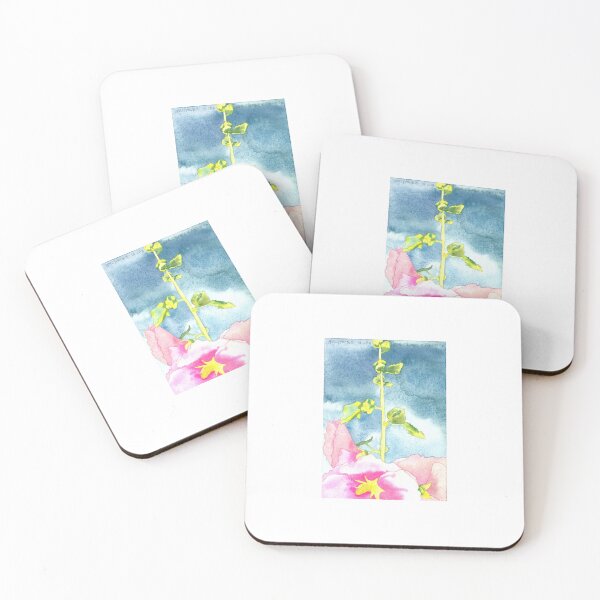 Item preview, 'Hollyhocks In Chrystals Garden' designed and sold by Anita-West.