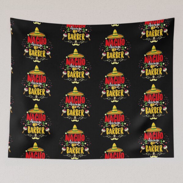 Item preview, Nacho Average Barber Funny Cinco De Mayo  designed and sold by SweetThreads79.